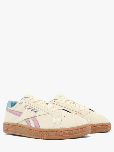 Sneakers Uit Leder Reebok Beige women 244643 ander zicht 1